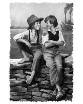 Принцът и просякът. Приключенията на Хъкълбери Фин-foto4