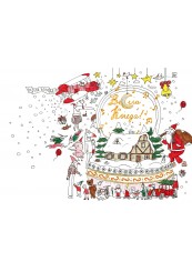 Комплект картички за Коледа и Нова година-foto2