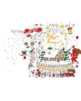 Комплект картички за Коледа и Нова година-foto2