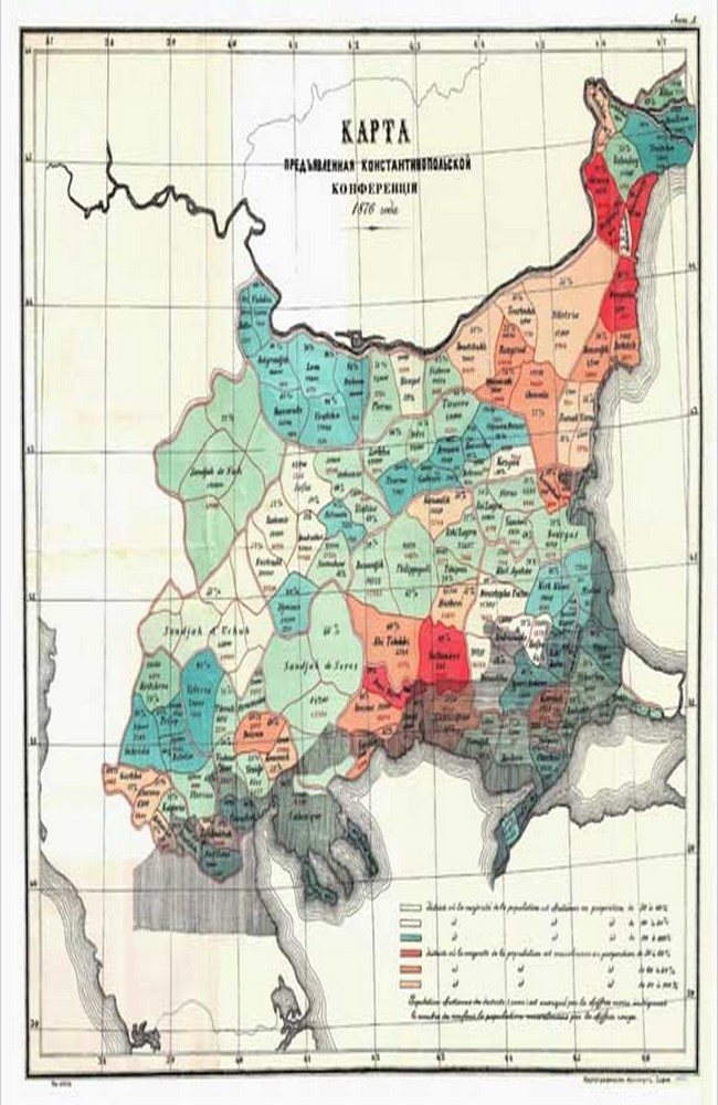 Map of Teplov, made in 1904