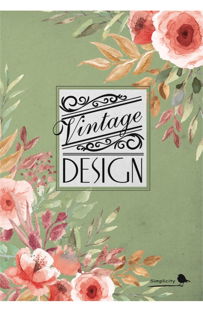 Notebook VF02 - soft cover, singer sewing