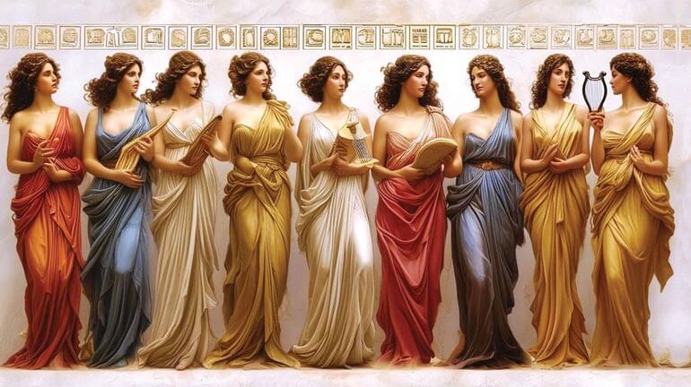 Любовните похождения на олимпийски богове и митични герои