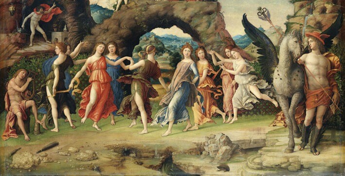 Любовните похождения на олимпийски богове и митични герои